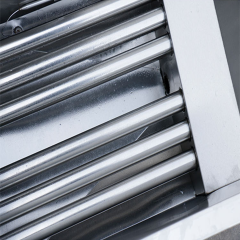 Freidora de gas de doble cesta E-RQZ-747 de 15 l para cocinas comerciales