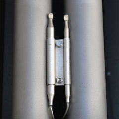 Fritadeira a gás FGF400 de quatro tubos, 20L, aço inoxidável, alta eficiência