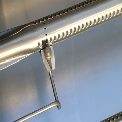 شواية غاز تجارية E-RQH-12 عالية الطاقة 10.3 كيلو واط مصنوعة من الفولاذ المقاوم للصدأ