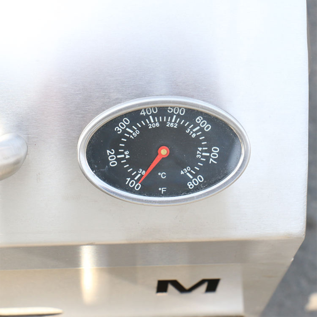 Horno de pizza y parrilla a gas modular para cocina exterior serie GC de 8,5-15,3 kW