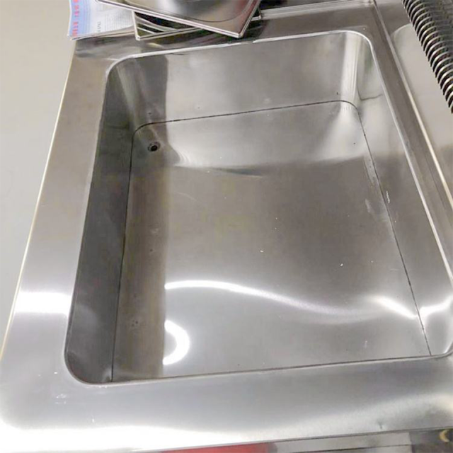 Aquecedor de sopa elétrico para buffet E-DT-700X em aço inoxidável com banho-maria de 2,4 kW