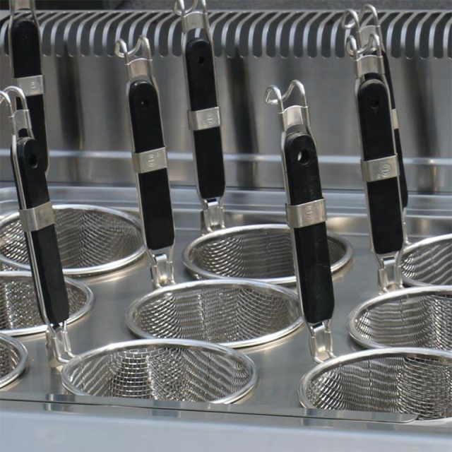E-RQM-600X Commercial Gas Noodle Cooker Stainless Steel 600mm