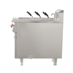 Caldeira para macarrão HKE-RQY-900S em aço inoxidável, 7,5 kW, para cozinhas comerciais.