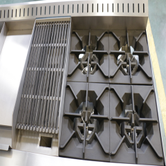 نظام طهي غاز متعدد المحطات MZHL-72 للمطابخ التجارية عالية الإنتاجية