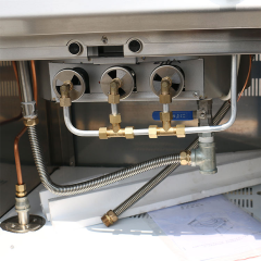 Cozinhador a vapor comercial XKE-RQZL-900 de 28 kW em aço inoxidável de alta capacidade