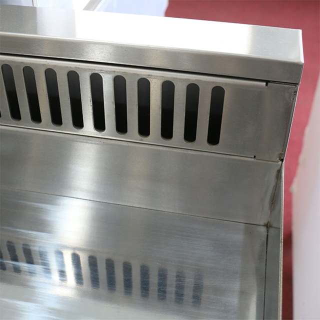 E-RQP Series Floor Standing Gas Griddle 16mm Thick Plate for Restaurants
