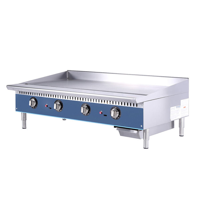 Commercial Countertop Gas Griddle for Restaurants and Food Trucks