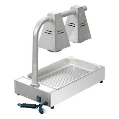 E-BWP Series Infrared Food Warmer with 1–2 Lamps for Restaurants and Buffet Service
