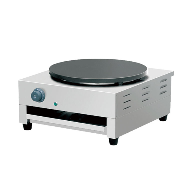 Stainless Steel Electric Crepe Maker E-DE Series with Non-Stick Surface