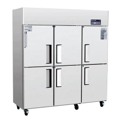 Upright Refrigerator Freezer KR6 1456L Six-Door for Restaurant and Kitchen Use