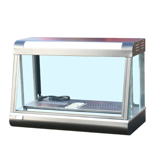 Commercial Food Display Warmer E-DBW-R60-2 2-Tier Cabinet for Restaurant and Bakery Use