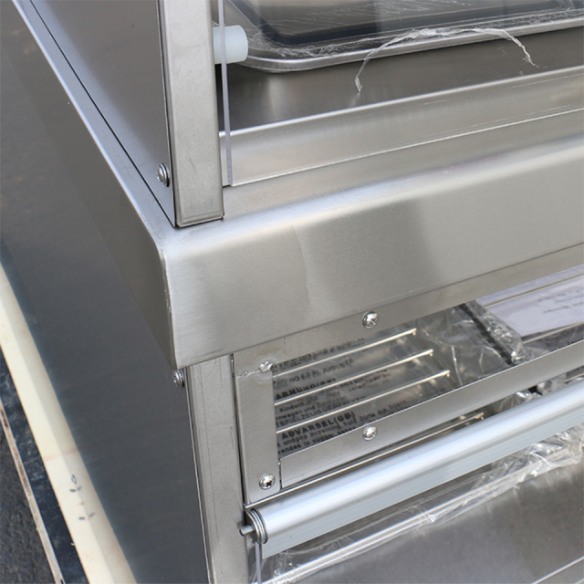 Commercial Food Display Warmer E-BWG-6P-B Two Level for Restaurant and Bakery Use