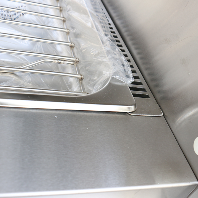 Commercial Food Display Warmer E-BWG-6P-B Two Level for Restaurant and Bakery Use