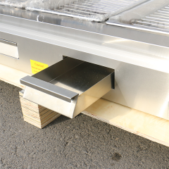 Commercial Food Display Warmer E-BWG-6P-B Two Level for Restaurant and Bakery Use