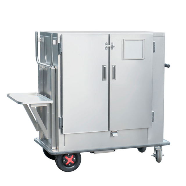 Armario de almacenamiento de acero inoxidable calentado comercial de 30 a 85 °C para catering