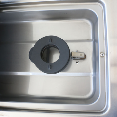 موقد غاز تجاري يعمل بالطين بستة شعلات لمطابخ المطاعم، بقوة 44.6 كيلوواط