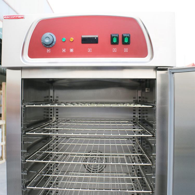 Armário aquecedor de alimentos elétrico compacto de 2,52 kW para restaurantes e buffets.