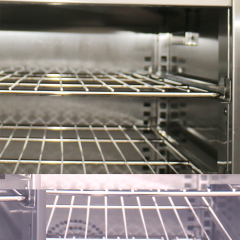 Armario de mantenimiento calentado eléctricamente para catering y servicios de alimentación de 2,52 kW