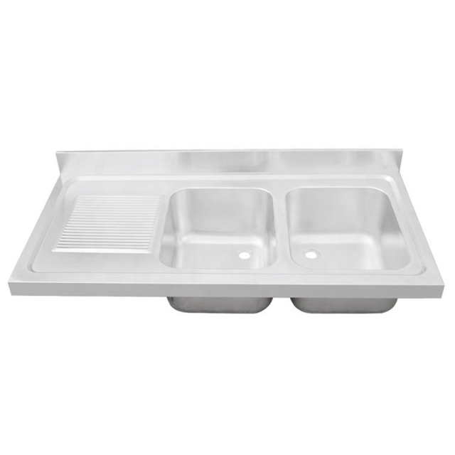 MS1B Series Deep Basin Kitchen Sink with Drainboard for Commercial