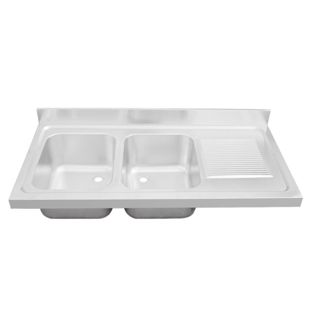 MS1B Series Deep Basin Kitchen Sink with Drainboard for Commercial