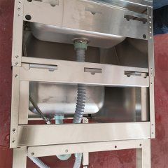 GQX-2 Dual-Basin Mop Cleaning Sink for Kitchens Janitorial Rooms and Utility Areas