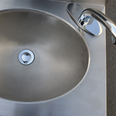 JTSCG-5040 Knee-Operated Hand Wash Sink for Commercial Kitchens and Utility Rooms