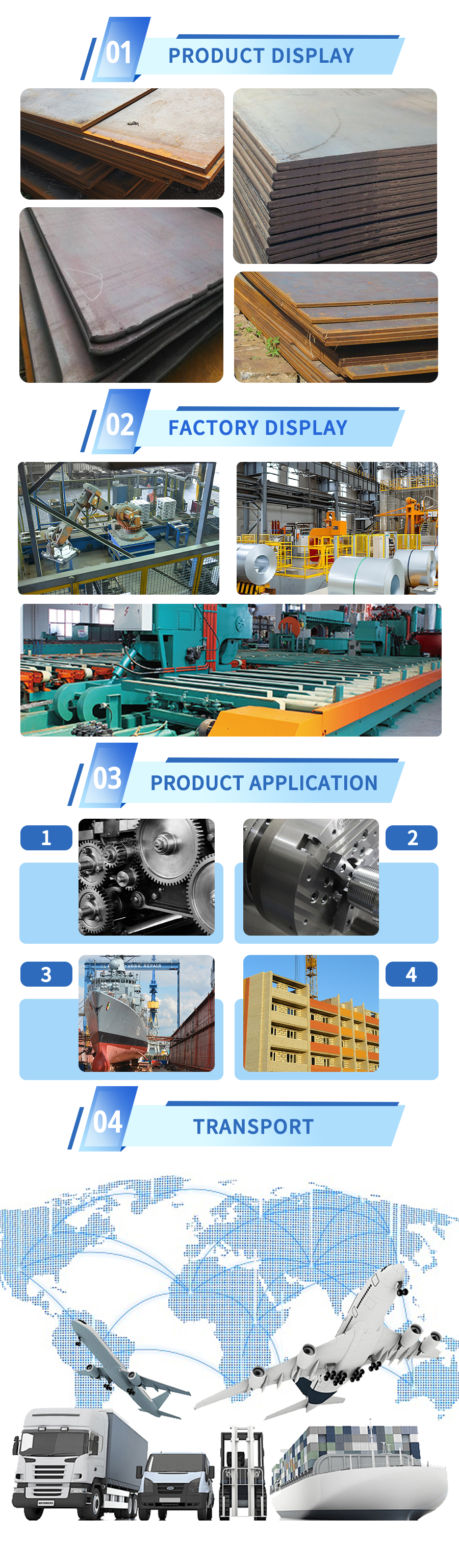 Steel Medium and Heavy Plate