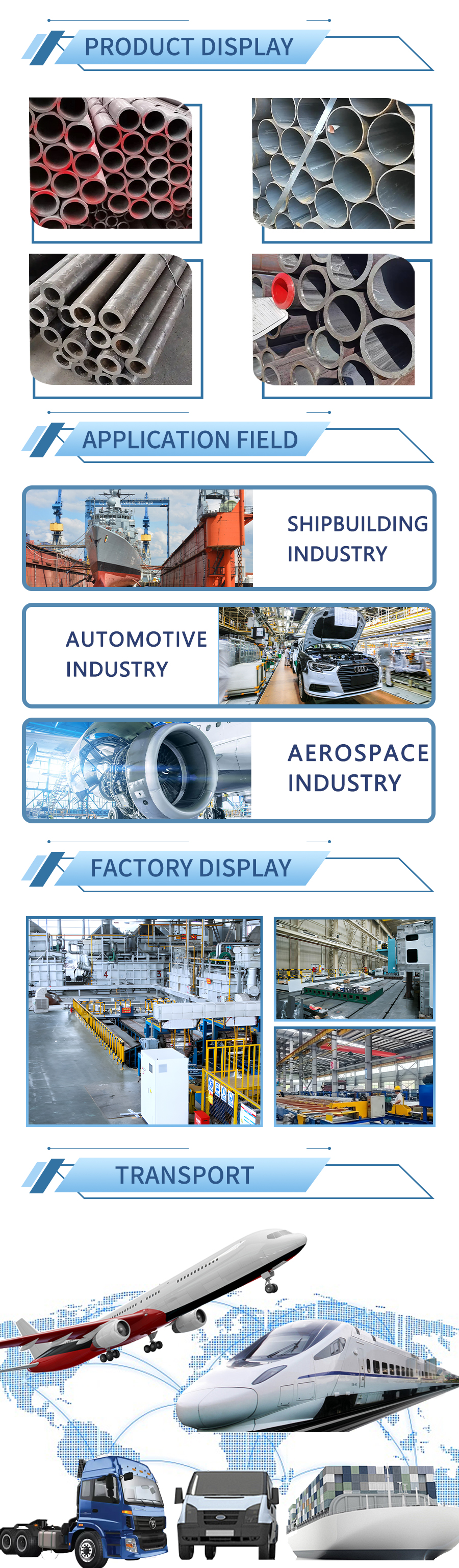 Steel Round Pipe / Circular Pipe
