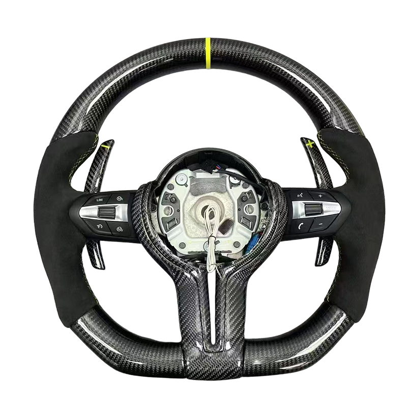BMW 4 Series F32/F33/F36 418i 420i 428i 430i 435i 440i  100% Carbon Sport Fiber Steering Wheel Alcantara