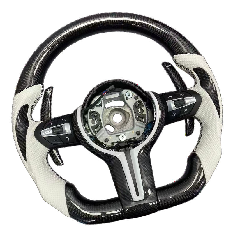 BMW 7 Series F01/F02/F03/F04 730i 740i 750i 760i 2008-2015 100% Carbon Sport Fiber Steering Wheel