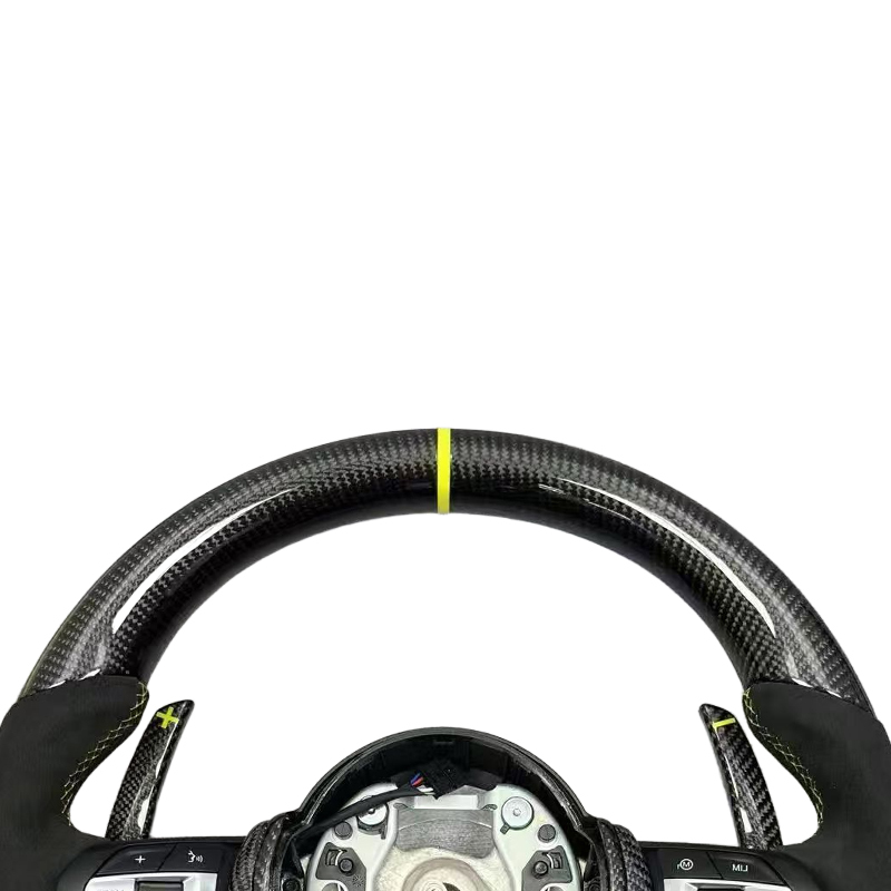 BMW 4 Series F32/F33/F36 418i 420i 428i 430i 435i 440i  100% Carbon Sport Fiber Steering Wheel Alcantara