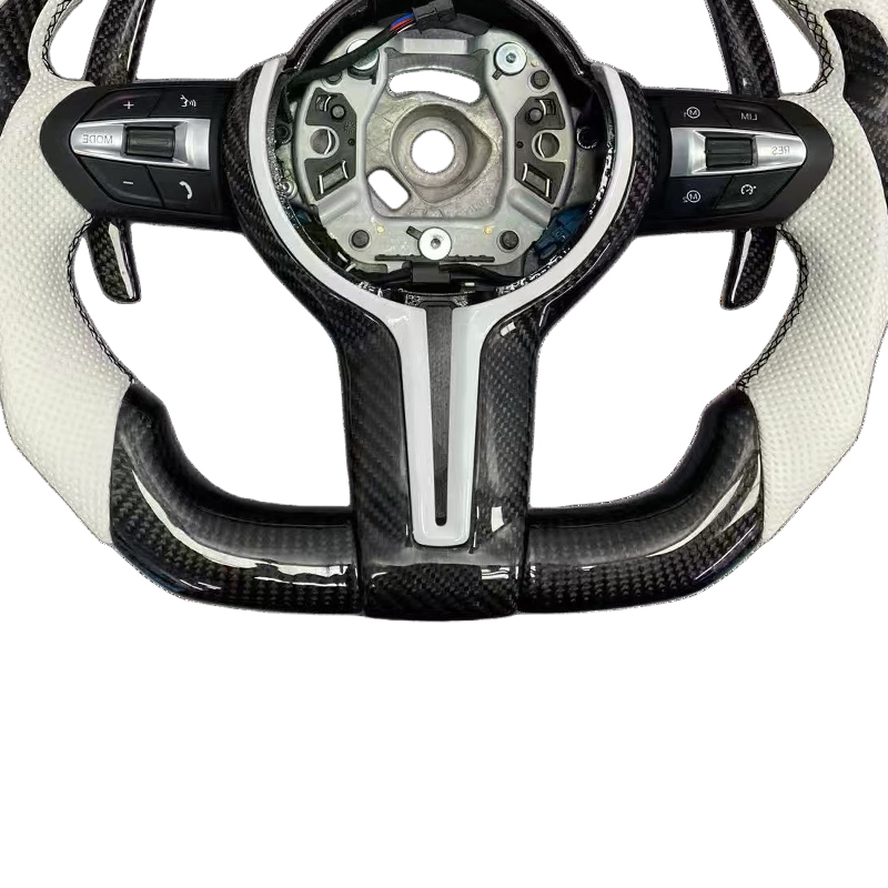BMW 7 Series F01/F02/F03/F04 730i 740i 750i 760i 2008-2015 100% Carbon Sport Fiber Steering Wheel