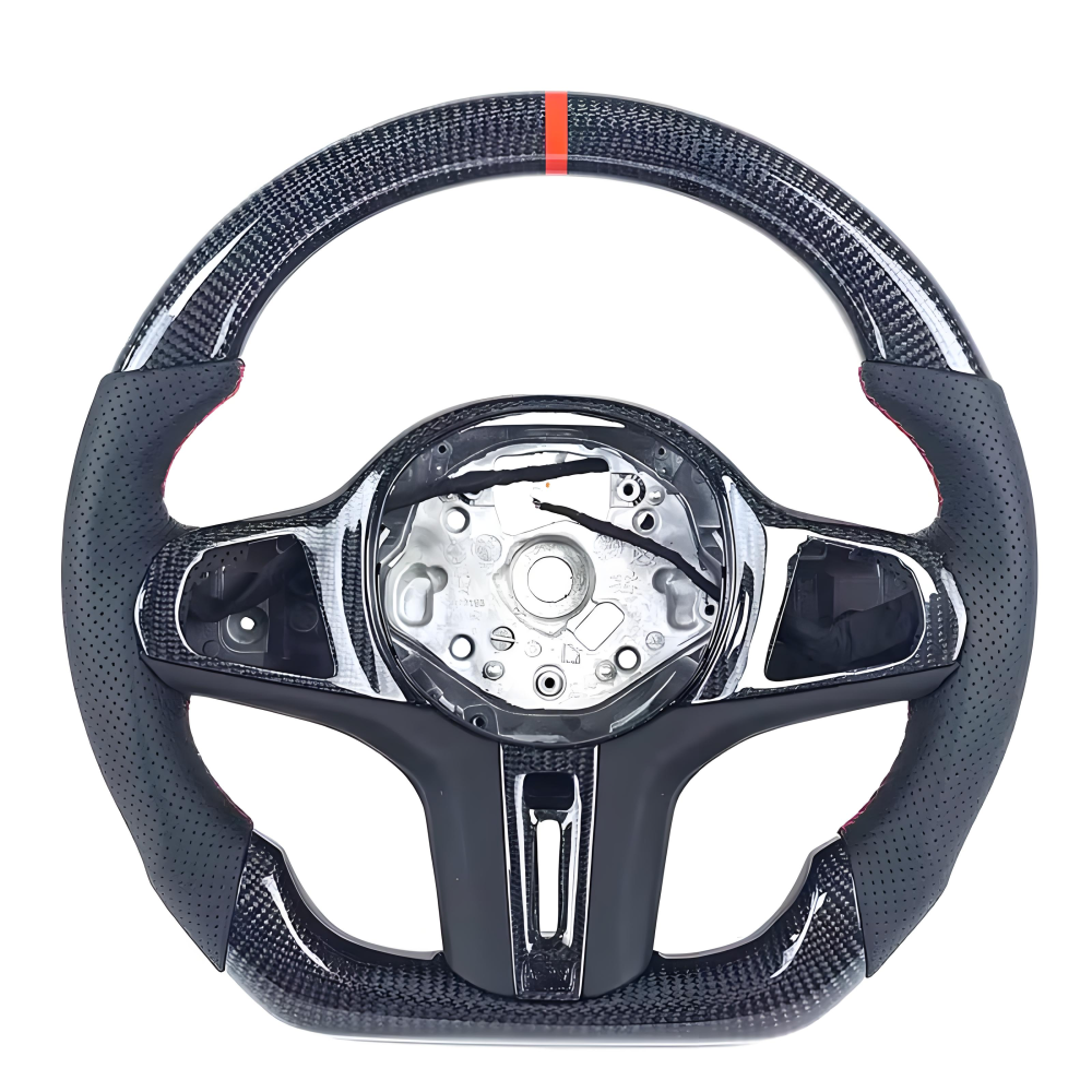 BMW G-Chassis Models (Both M-Sport and Regular)  100% Carbon Sport Fiber Steering Wheel