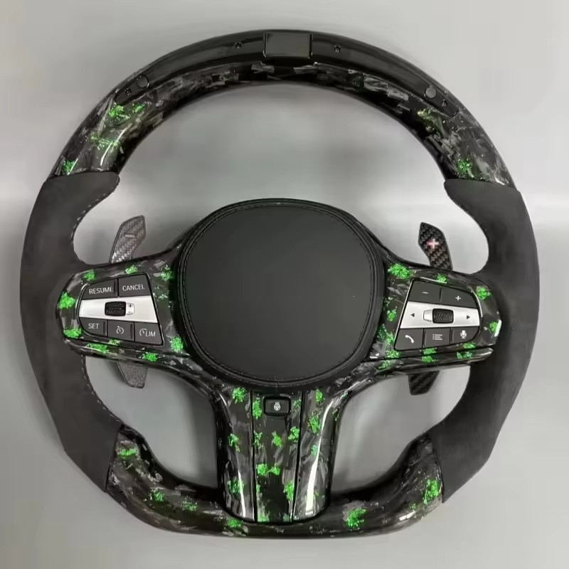 BMW G-Chassis Models (Both M-Sport and Regular)  100% Carbon Sport Fiber Steering Wheel