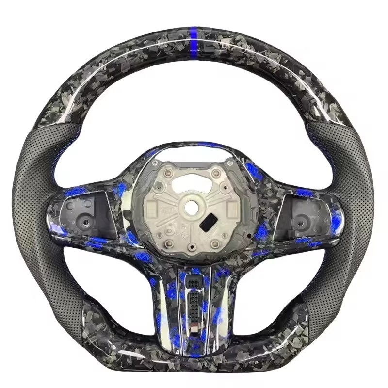 BMW G-Chassis Models (Both M-Sport and Regular)  100% Carbon Sport Fiber Steering Wheel