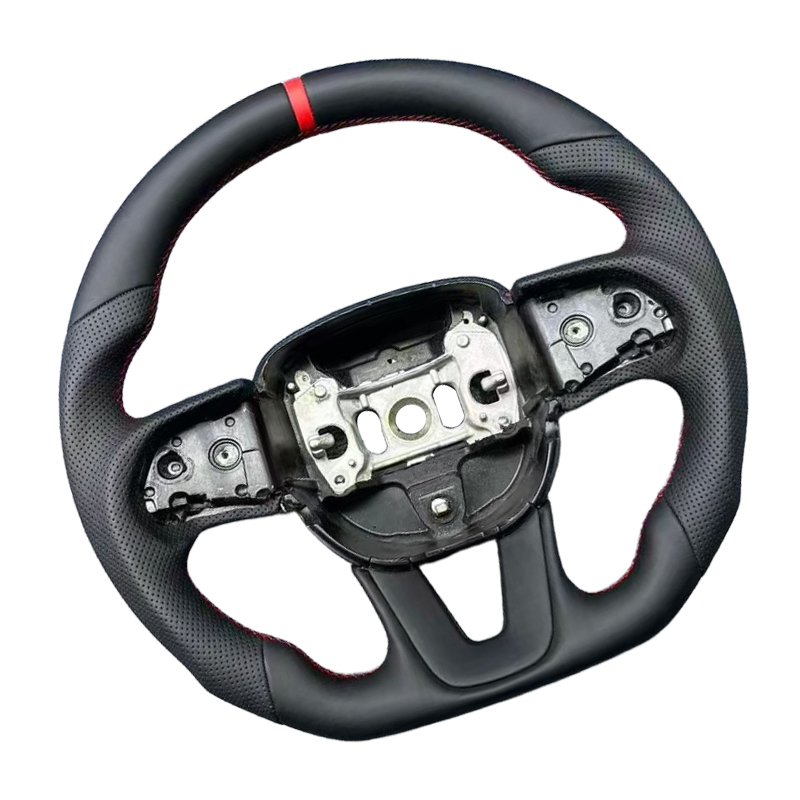 Dodge Challenger Charger Hellcat Durango SRT Racing Real Carbon Fiber  Steering Wheel