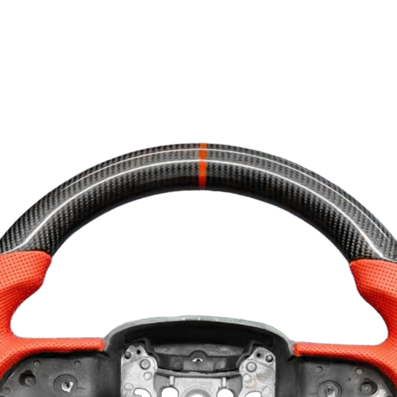 Dodge Challenger Charger Hellcat Durango SRT Racing Real Carbon Fiber  Steering Wheel