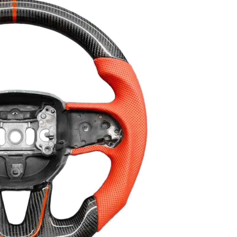 Dodge Challenger Charger Hellcat Durango SRT Racing Real Carbon Fiber  Steering Wheel