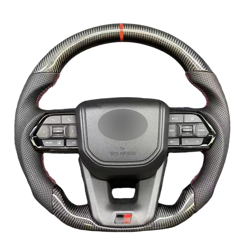 Toyota Hilux Revo N70 N80 Tacoma Tundra Fortuner 2015-2022 LC300 LC200 GR Carbon Steering Wheel