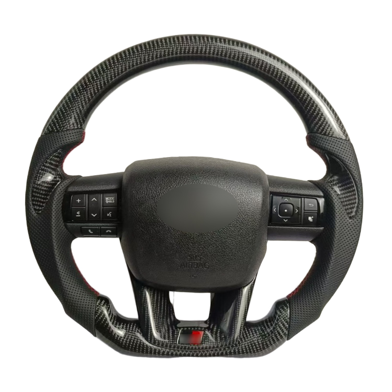 Toyota Hilux Revo N70 N80 Tacoma Tundra Fortuner 2015-2022 LC300 LC200 GR Carbon Steering Wheel
