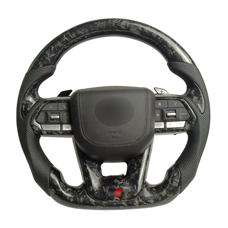 Toyota Land Cruiser Hilux Revo N70 N80 Tacoma Tundra Fortuner 2015-2022 LC300 LC200 GR Carbon Steering Wheel