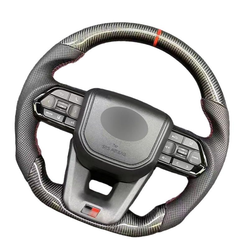Toyota Hilux Revo N70 N80 Tacoma Tundra Fortuner 2015-2022 LC300 LC200 GR Carbon Steering Wheel