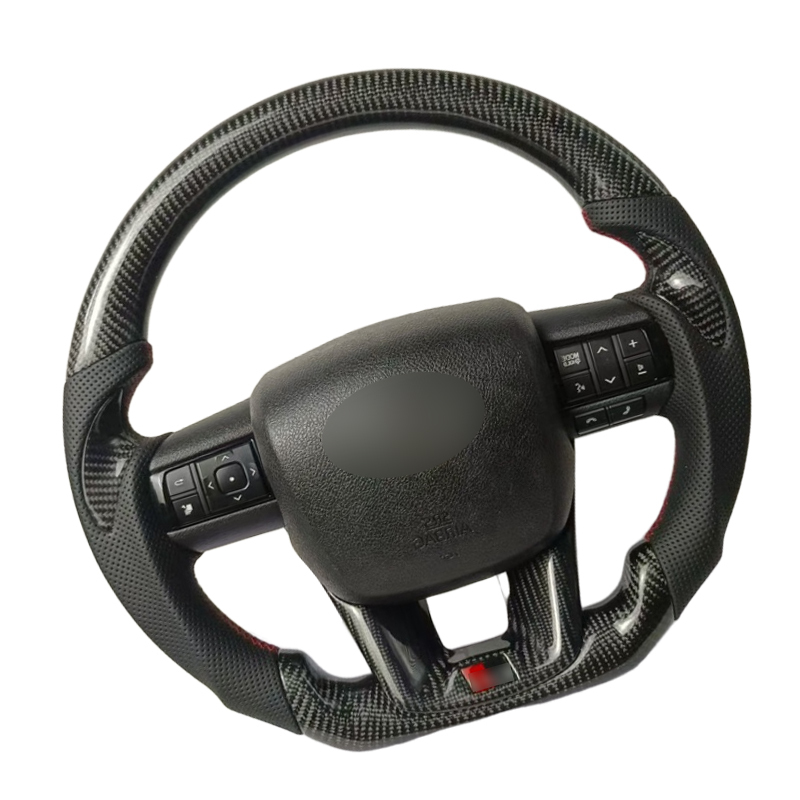 Toyota Hilux Revo N70 N80 Tacoma Tundra Fortuner 2015-2022 LC300 LC200 GR Carbon Steering Wheel