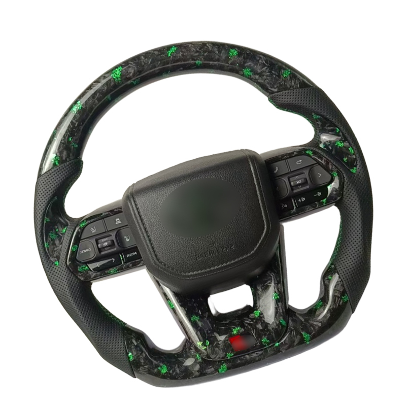 Toyota Land Cruiser Hilux Revo N70 N80 Tacoma Tundra Fortuner 2015-2022 LC300 LC200 GR Carbon Steering Wheel