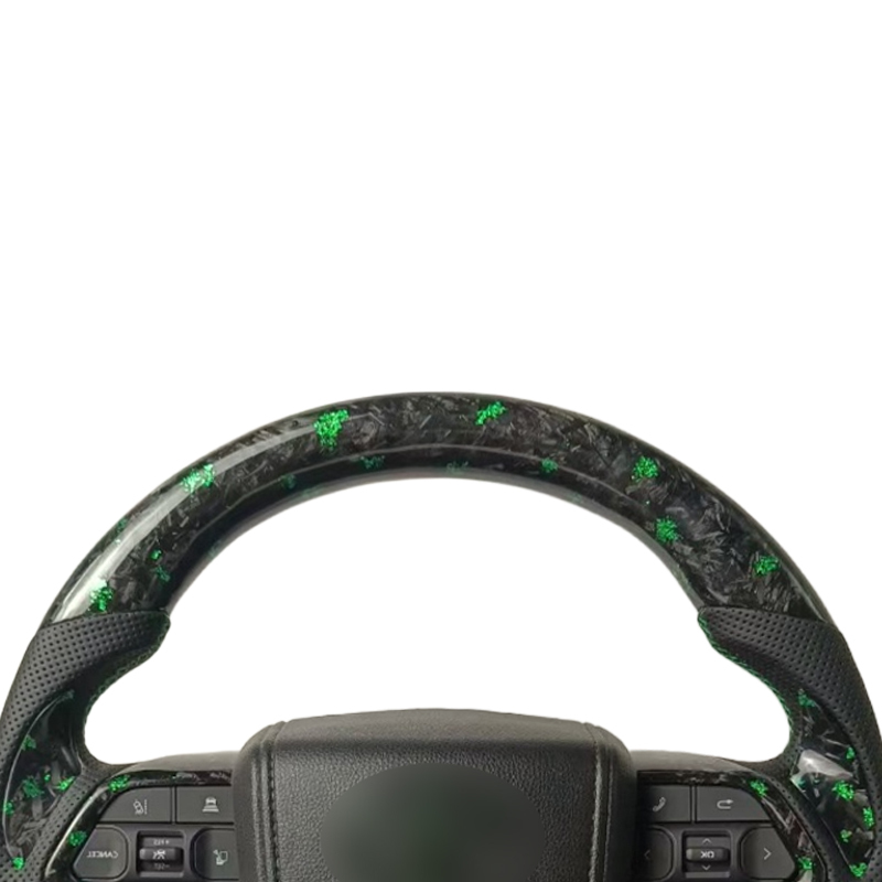 Toyota Land Cruiser Hilux Revo N70 N80 Tacoma Tundra Fortuner 2015-2022 LC300 LC200 GR Carbon Steering Wheel
