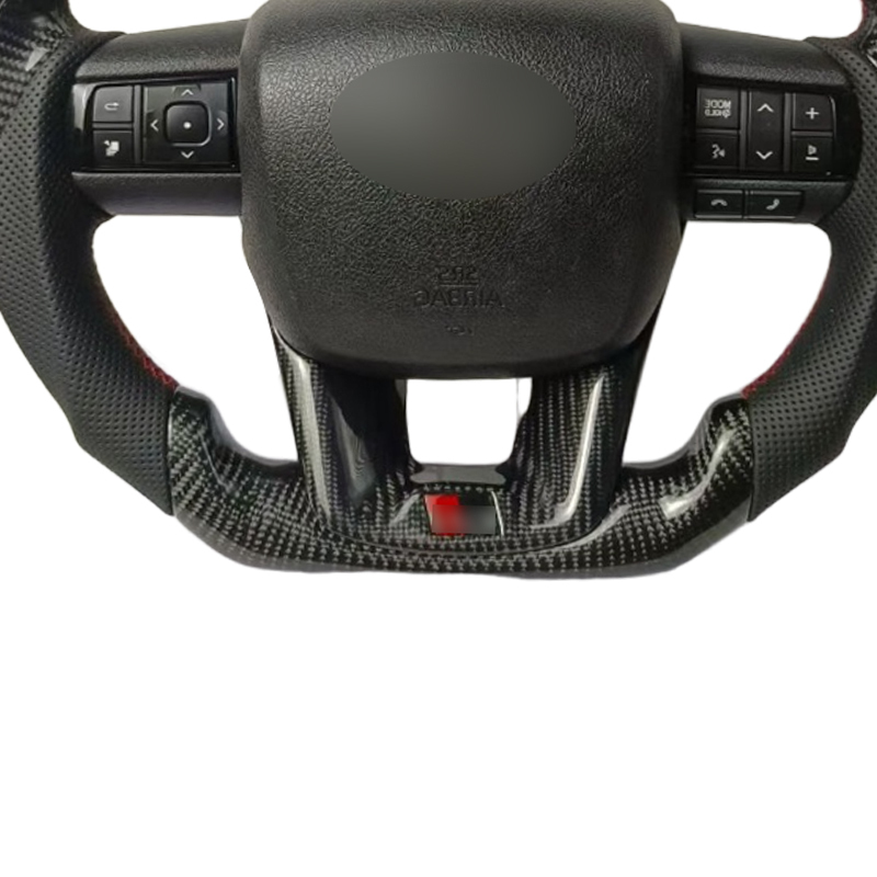 Toyota Hilux Revo N70 N80 Tacoma Tundra Fortuner 2015-2022 LC300 LC200 GR Carbon Steering Wheel