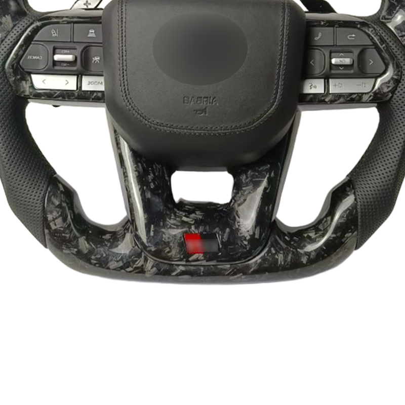 Toyota Land Cruiser Hilux Revo N70 N80 Tacoma Tundra Fortuner 2015-2022 LC300 LC200 GR Carbon Steering Wheel