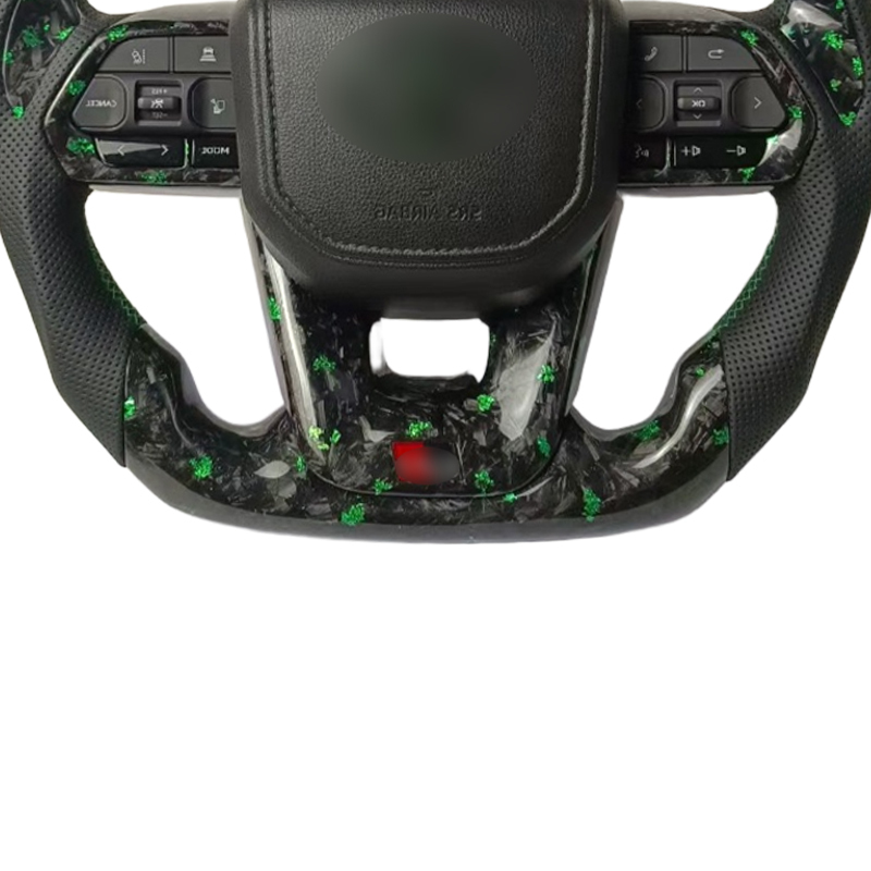 Toyota Land Cruiser Hilux Revo N70 N80 Tacoma Tundra Fortuner 2015-2022 LC300 LC200 GR Carbon Steering Wheel