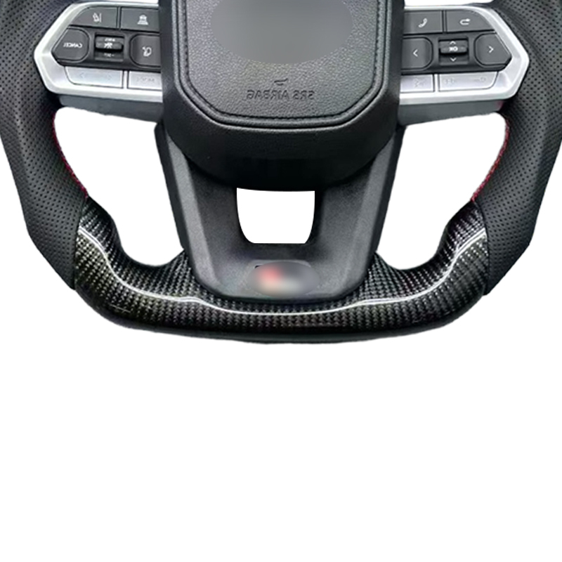 Toyota Land Cruiser Hilux Revo N70 N80 Tacoma Tundra Fortuner 2015-2022 LC300 LC200 GR Carbon Steering Wheel