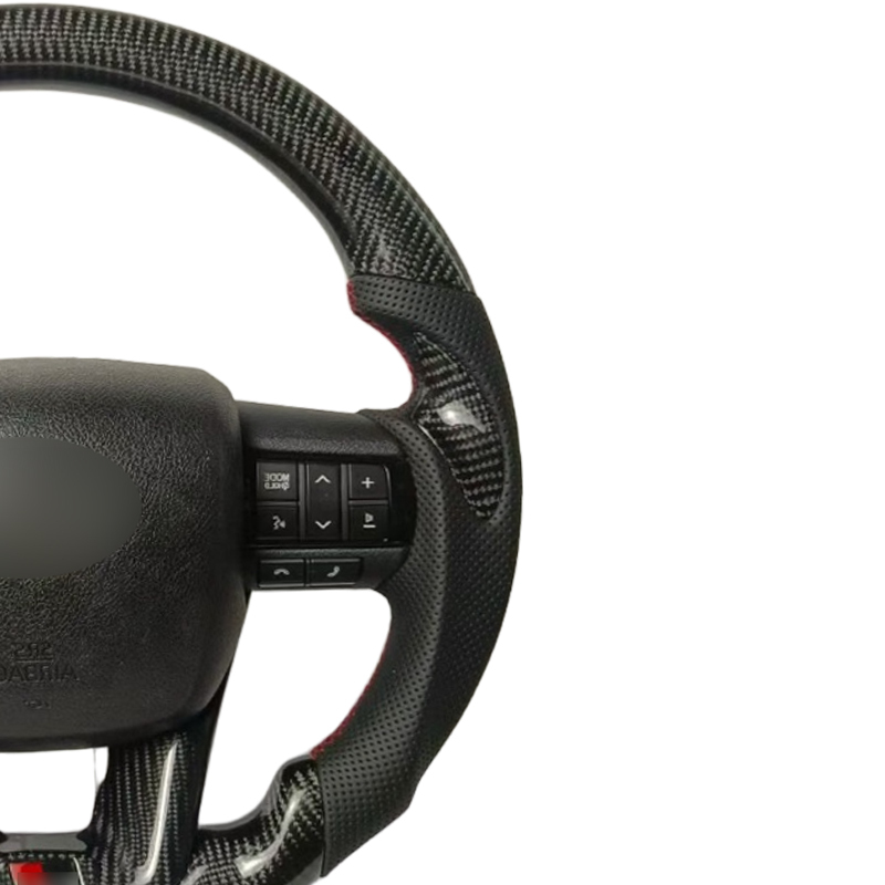 Toyota Hilux Revo N70 N80 Tacoma Tundra Fortuner 2015-2022 LC300 LC200 GR Carbon Steering Wheel